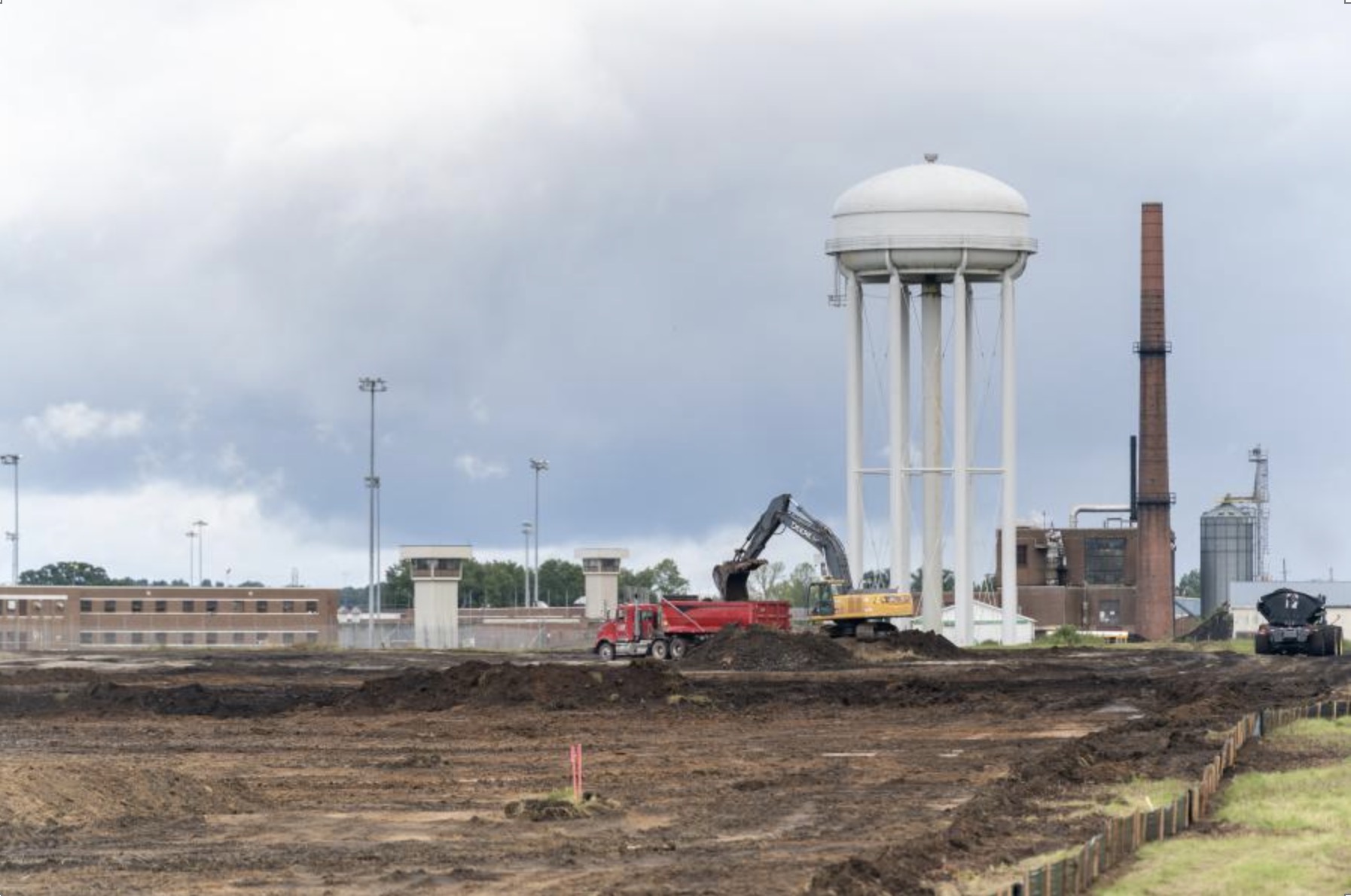breaking ground on new jail construction